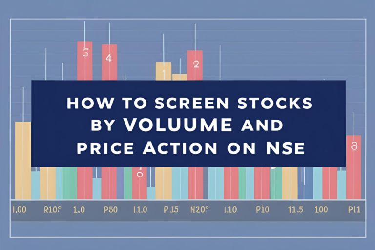 How to Screen Stocks by Volume and Price Action on NSE