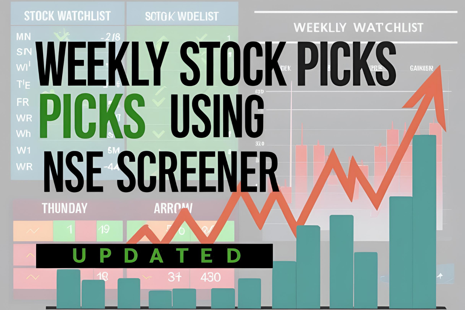 Weekly Stock Picks Using NSE Screener (Updated)